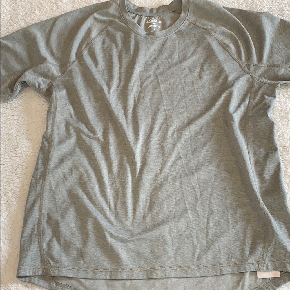 Umbro Athletic Top Gray Sz L
